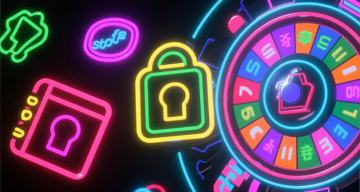 老虎机游戏 视觉示意