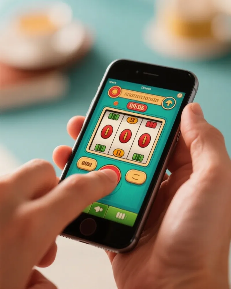 手机端经典老虎机界面操作