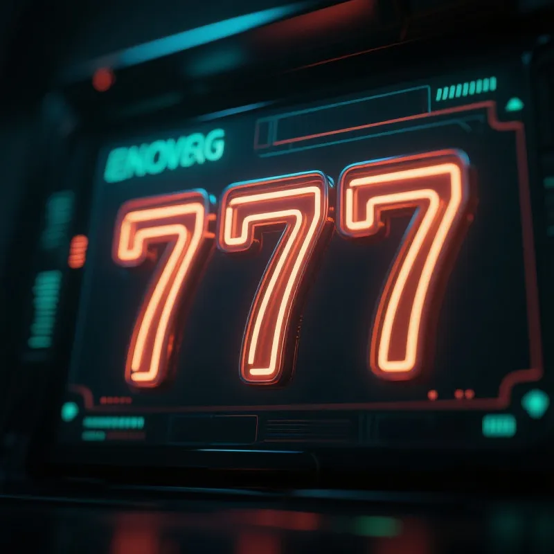 Classic 777 Slot Machine Interface
